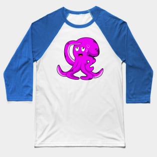 Octopus as Athlete at Sweating Baseball T-Shirt